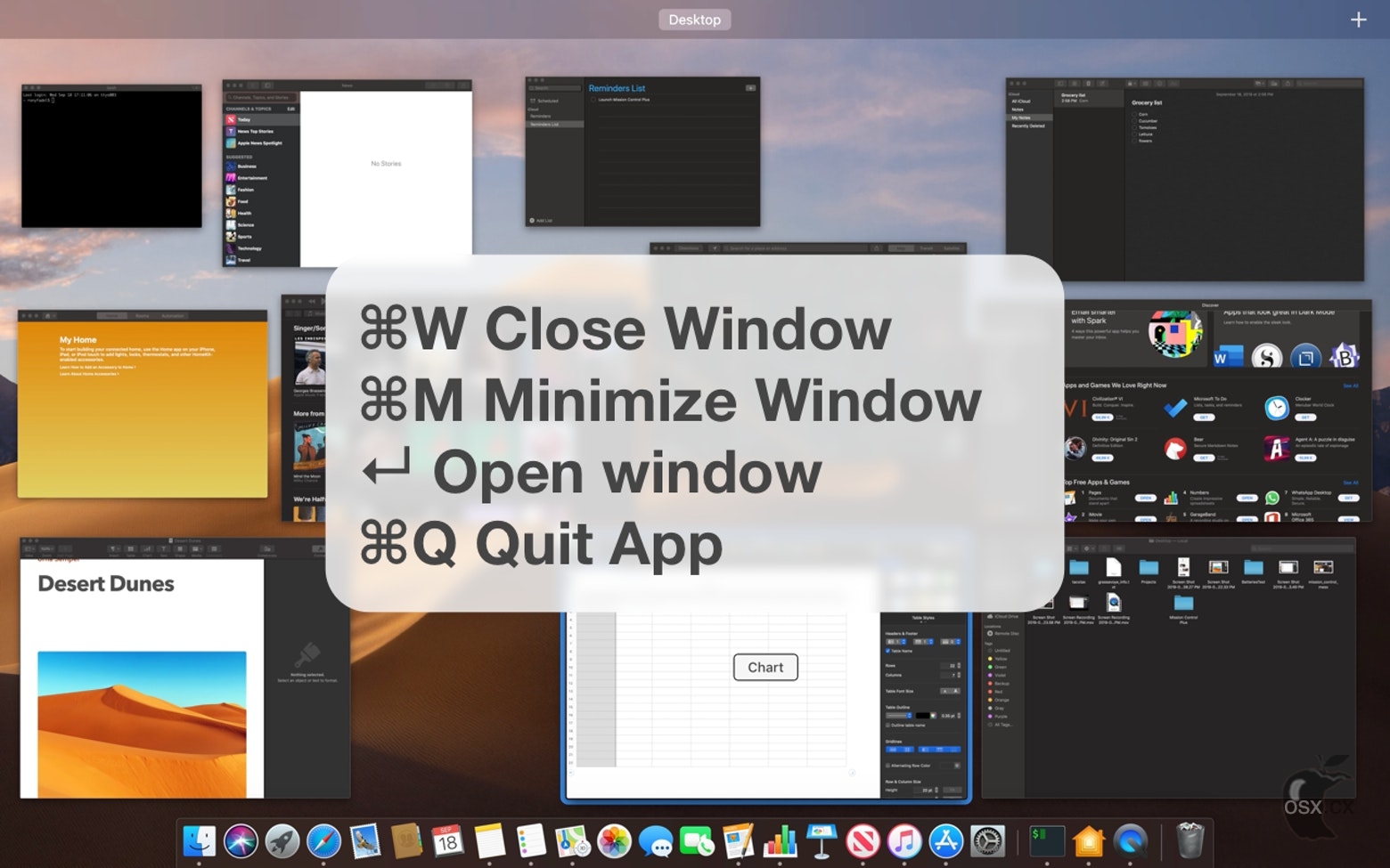 Mission Control Plus For Mac v1.24 实用的窗口管理软件
