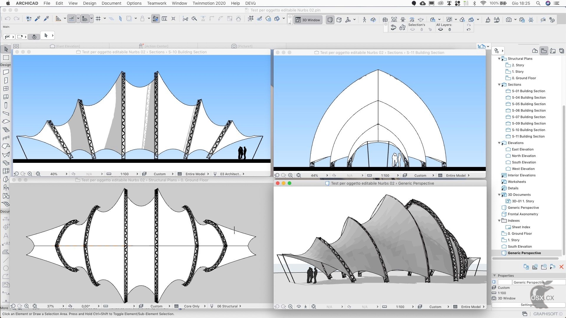 ArchiCAD 27 For Mac v27.2.2 (5060) 强大的CAD建模软件