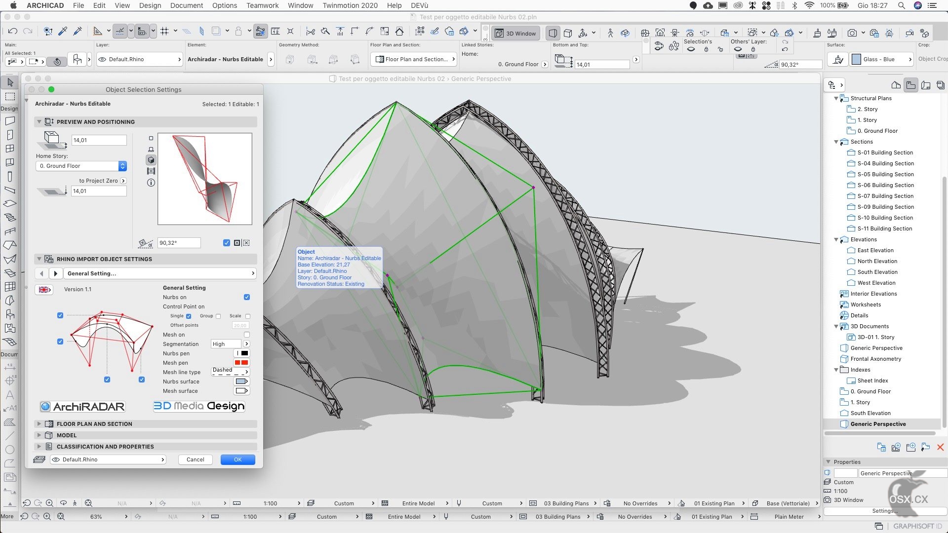 ArchiCAD 27 For Mac v27.2.2 (5060) 强大的CAD建模软件