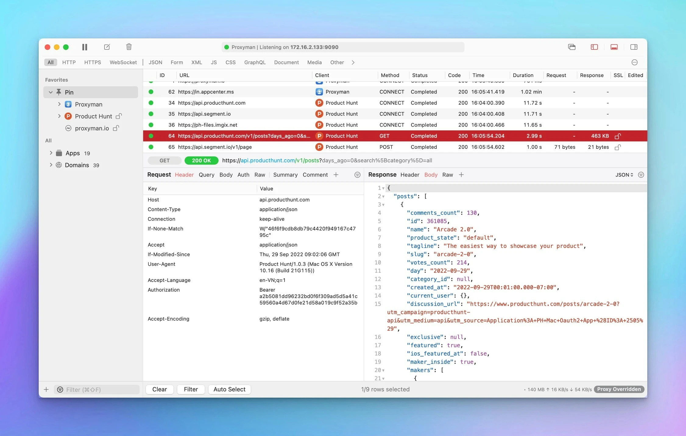 Proxyman For Mac v5.16.0 实用的网站调试工具
