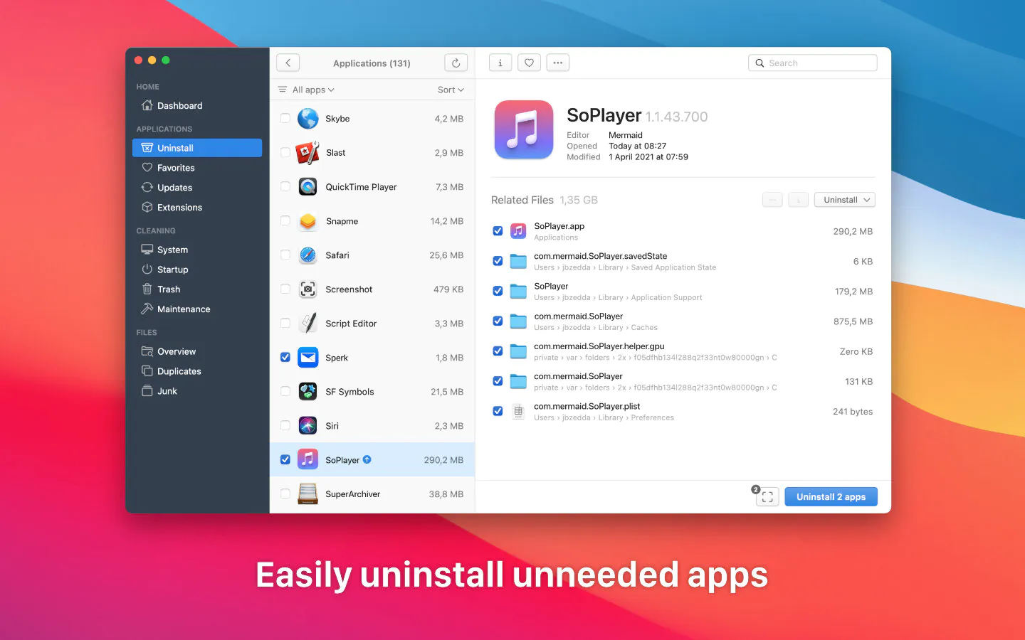 TrashMe 3 For Mac v3.5.6 强大的软件卸载清理工具