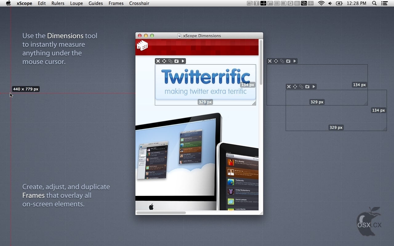 xScope For Mac v4.7.2 设计必备工具测量工具