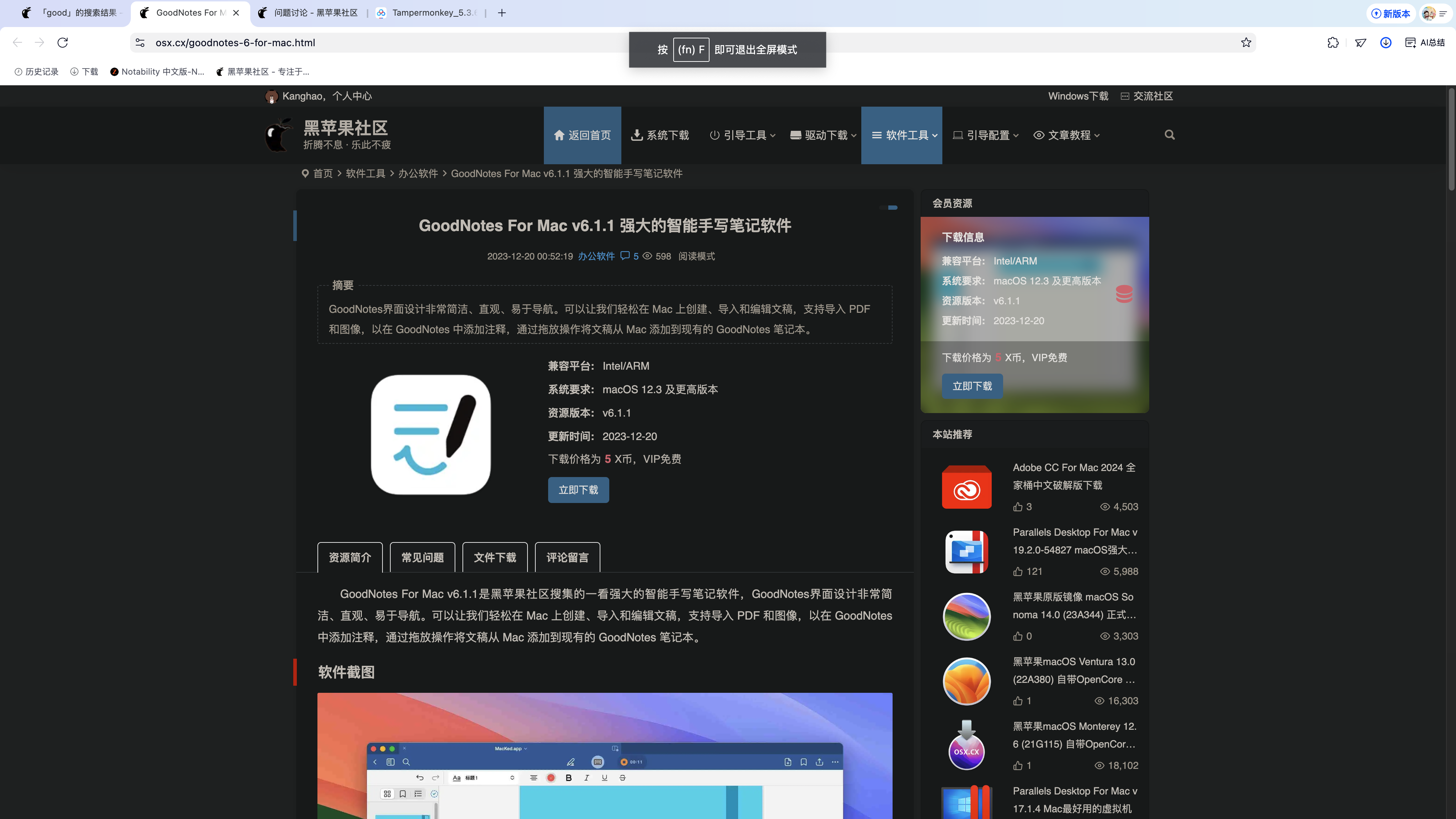 Goodnotes无法使用